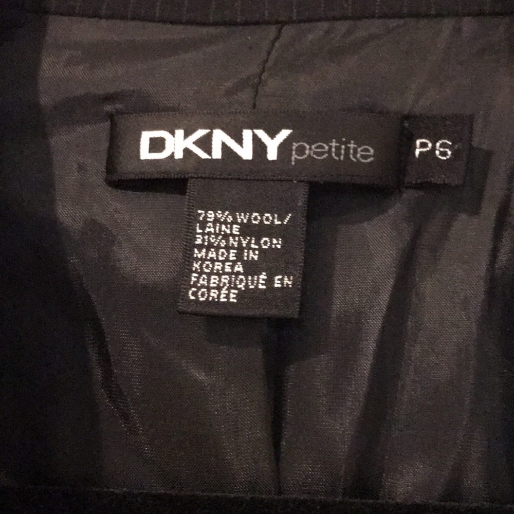 DKNY Wool Pin-Stripe Suit - Picture 2 of 8